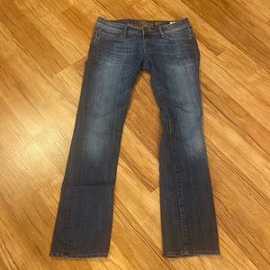 Mavi Jeans Annie Low Rise Straight Leg Denim